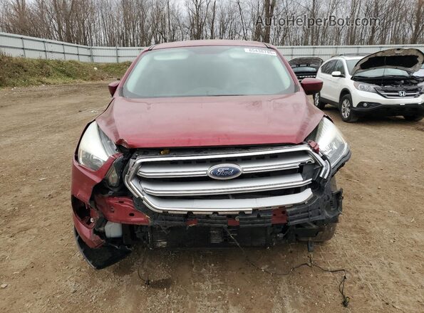 1FMCU0GD7HUA23026 2017 FORD ESCAPE Red Widok z przodu
