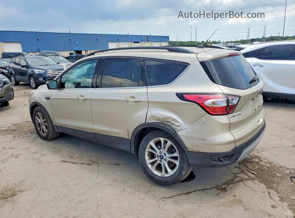 1FMCU0GD7HUA91696 2017 FORD ESCAPE Золотой Задняя левая четверть