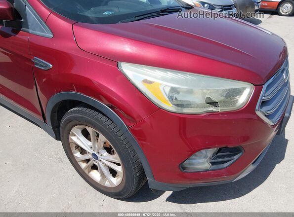 1FMCU0GD7HUB79356 2017 FORD ESCAPE Red წინა ხედი