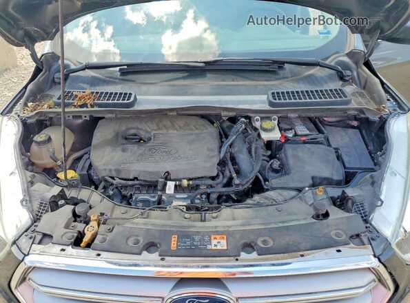 1FMCU0GD7HUC34355 2017 FORD ESCAPE Gray Սալոնի հետևի տեսք