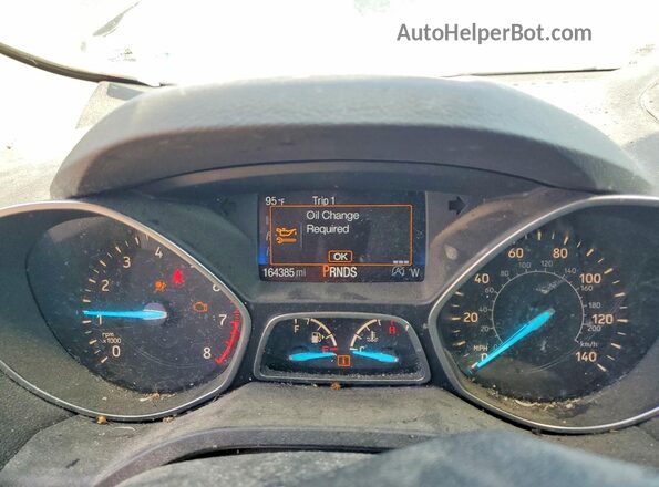 1FMCU0GD7HUC34355 2017 FORD ESCAPE Gray Սարքավորումների վահանակի տեսք
