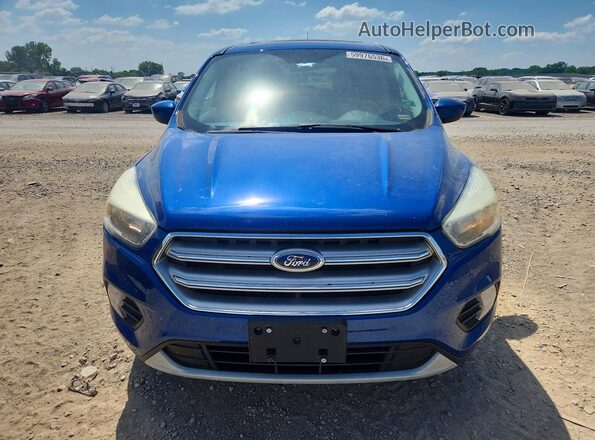 1FMCU0GD7HUC78775 2017 FORD ESCAPE Blue Widok z przodu