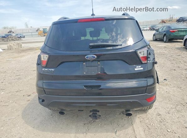 1FMCU0GD7HUC79148 2017 FORD ESCAPE Black Widok z tyłu