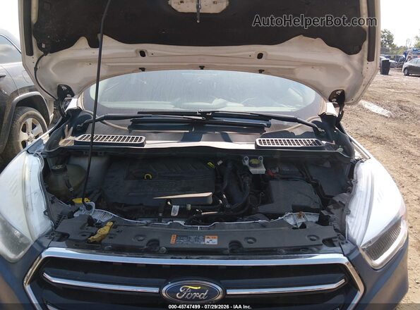 1FMCU0GD7HUD45455 2017 FORD ESCAPE White Вид ззаду