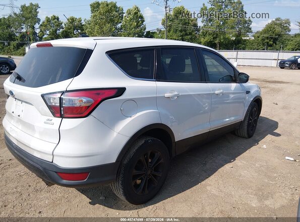 1FMCU0GD7HUD45455 2017 FORD ESCAPE White Задня права чверть