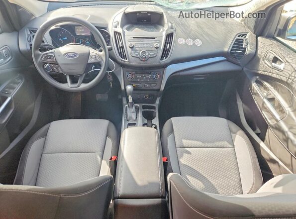 1FMCU0GD7HUE03936 2017 FORD ESCAPE Silver Вид панелі приладів