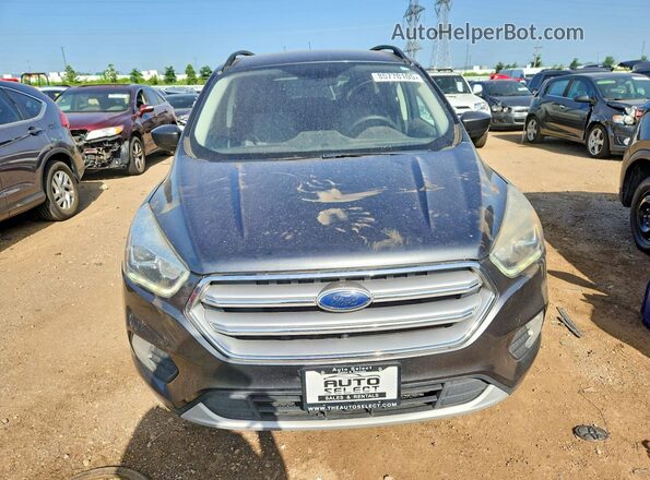 1FMCU0GD7HUE56166 2017 FORD ESCAPE Угольный Вид спереди