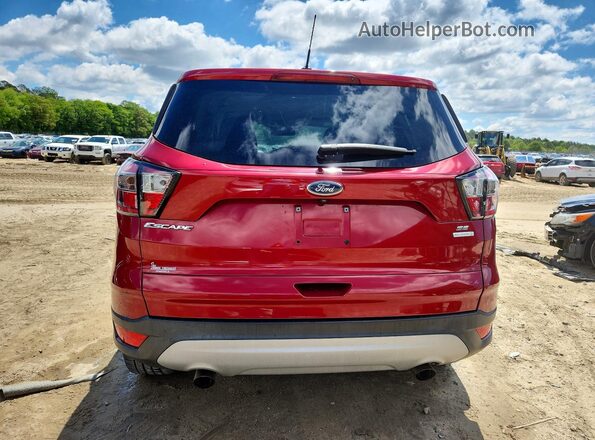 1FMCU0GD7HUE62856 2017 FORD ESCAPE Red Widok z tyłu