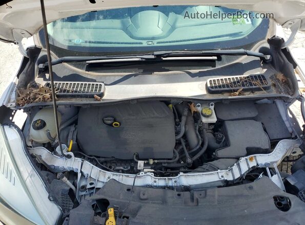 1FMCU0GD7HUE85280 2017 FORD ESCAPE Белый Вид подкапотного пространства