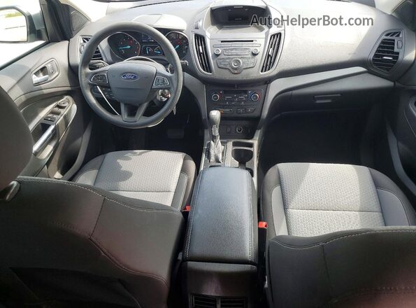 1FMCU0GD7HUF01641 2017 FORD ESCAPE Silver Вид панелі приладів