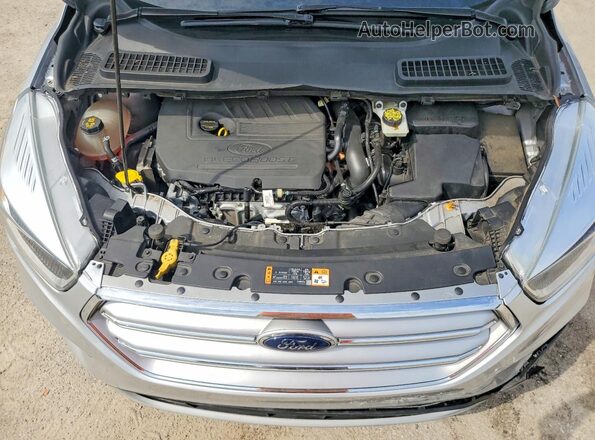 1FMCU0GD7HUF01641 2017 FORD ESCAPE Silver Вид підкапотного простору