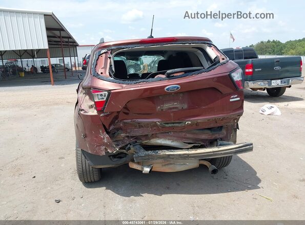 1FMCU0GD7JUB61784 2018 FORD ESCAPE Maroon Вид спереду