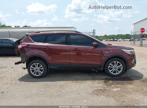 1FMCU0GD7JUB61784 2018 FORD ESCAPE Maroon Панорамний вид салону 360°