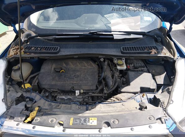 1FMCU0GD7JUC03225 2018 FORD ESCAPE Blue Vista trasera