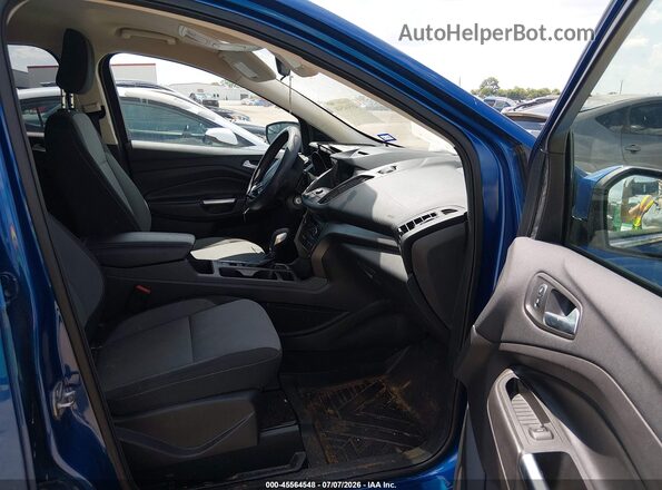 1FMCU0GD7JUC03225 2018 FORD ESCAPE Blue Vista interior delantera