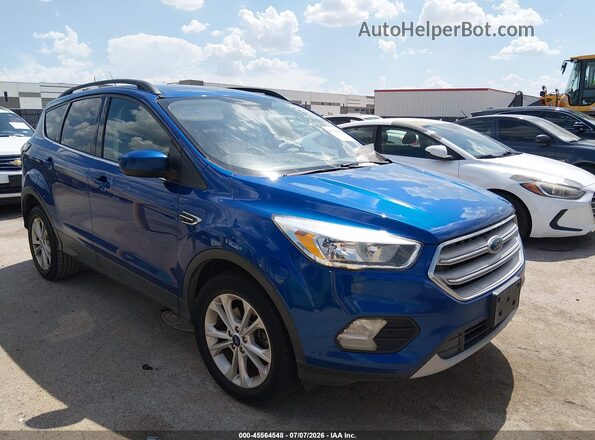 1FMCU0GD7JUC03225 2018 FORD ESCAPE Blue Vista frontal