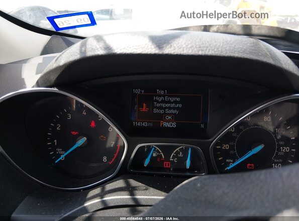 1FMCU0GD7JUC03225 2018 FORD ESCAPE Blue Vista de los asientos traseros