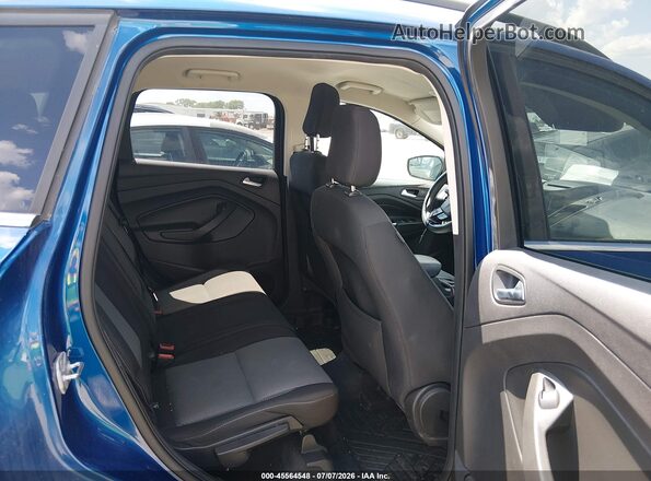 1FMCU0GD7JUC03225 2018 FORD ESCAPE Blue Vista de la etiqueta del VIN