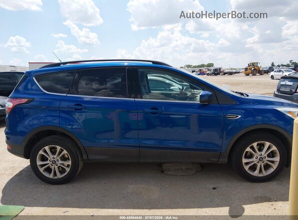 1FMCU0GD7JUC03225 2018 FORD ESCAPE Blue Vista interior trasera