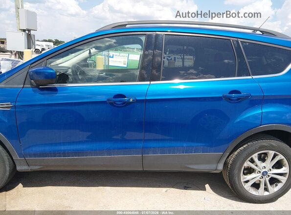 1FMCU0GD7JUC03225 2018 FORD ESCAPE Blue Vista interior de 360 grados