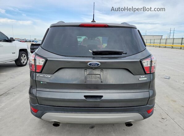 1FMCU0GD7JUC54630 2018 FORD ESCAPE Gray უკანა ხედი