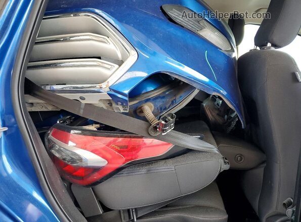 1FMCU0GD7JUD38849 2018 FORD ESCAPE Blue Widok tylnych siedzeń