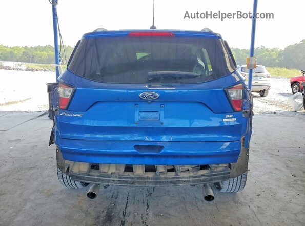 1FMCU0GD7JUD38849 2018 FORD ESCAPE Blue Widok z tyłu