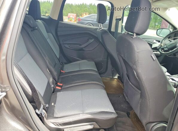 1FMCU0GD7KUA11241 2019 FORD ESCAPE Gray Widok tylnych siedzeń