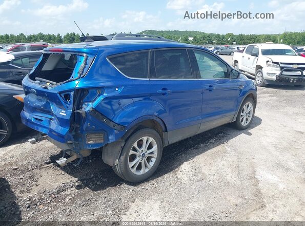 1FMCU0GD7KUB15602 2019 FORD ESCAPE Blue Задня права чверть