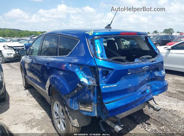 1FMCU0GD7KUB15602 2019 FORD ESCAPE Blue Вид задньої частини салону