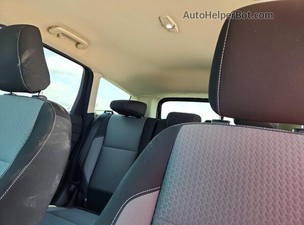 1FMCU0GD7KUB62466 2019 FORD ESCAPE Black Widok tylnych siedzeń