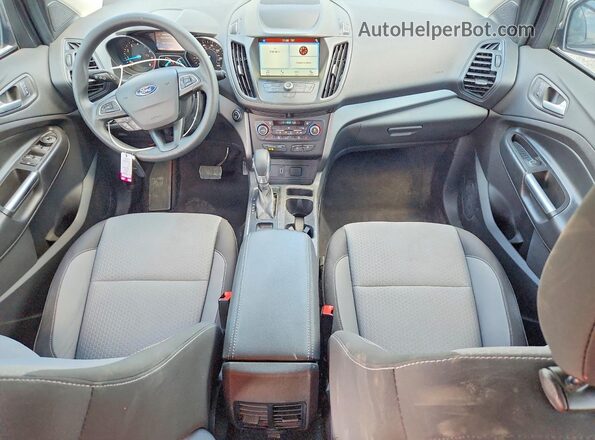 1FMCU0GD7KUB62466 2019 FORD ESCAPE Black Widok deski rozdzielczej