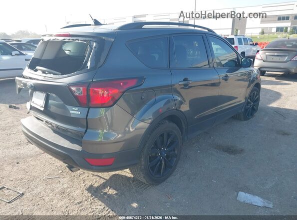 1FMCU0GD7KUC52197 2019 FORD ESCAPE Серый Задняя правая четверть