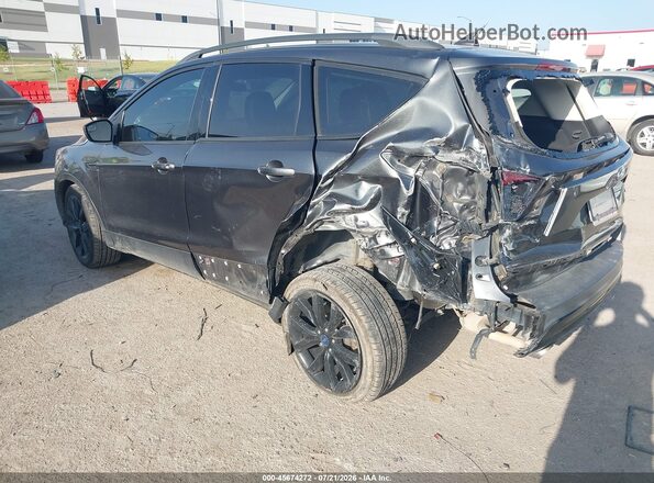 1FMCU0GD7KUC52197 2019 FORD ESCAPE Серый Задняя левая четверть