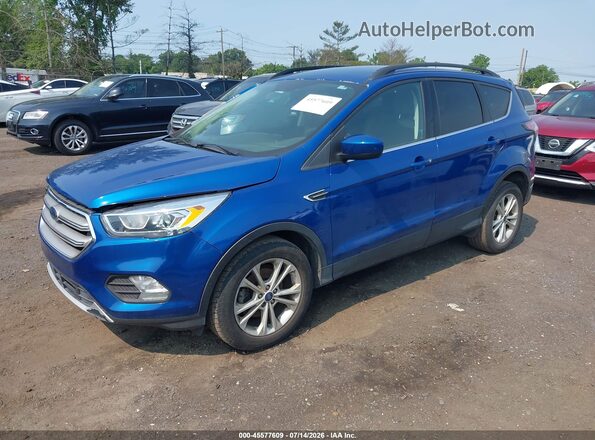 1FMCU0GD8HUA02606 2017 FORD ESCAPE Blue Vista tres cuartos delantera izquierda