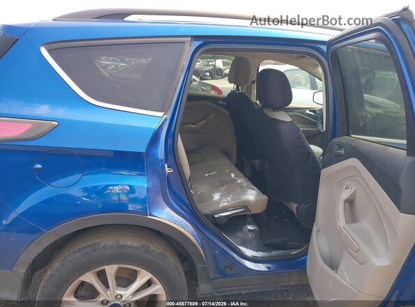 1FMCU0GD8HUA02606 2017 FORD ESCAPE Blue Vista de la etiqueta del VIN