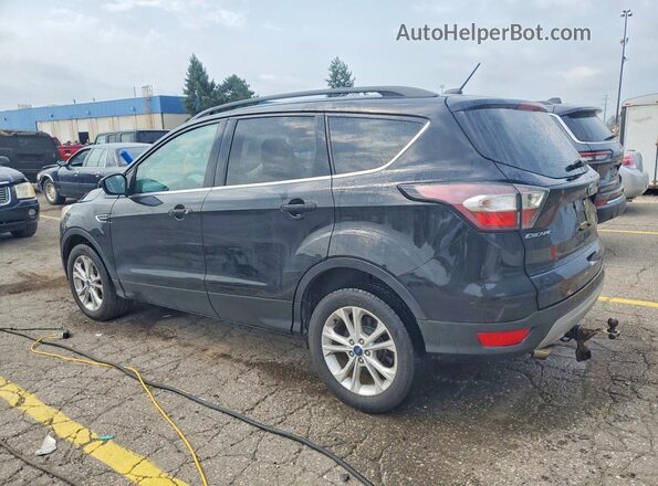 1FMCU0GD8HUB20543 2017 FORD ESCAPE Black Rear left