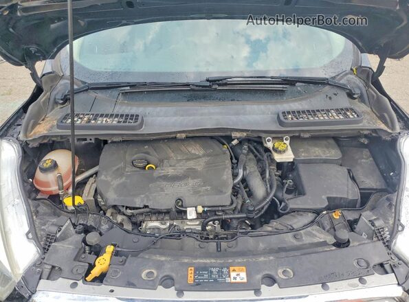 1FMCU0GD8HUB20543 2017 FORD ESCAPE Black Engine compartment view