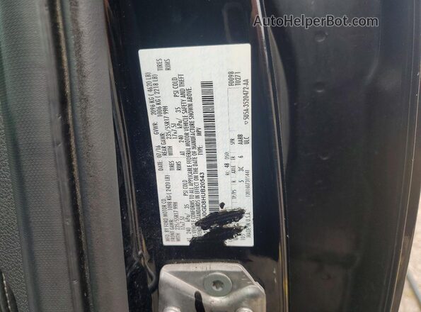 1FMCU0GD8HUB20543 2017 FORD ESCAPE Black VIN sticker view