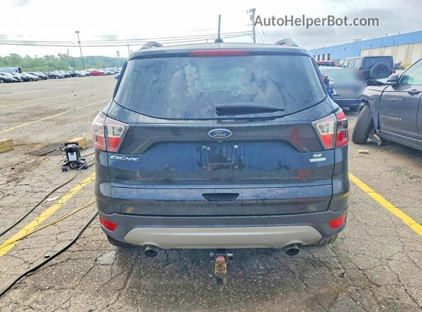 1FMCU0GD8HUB20543 2017 FORD ESCAPE Black Rear view