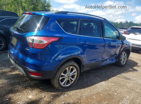 1FMCU0GD8HUB68835 2017 FORD ESCAPE Blue Trasero derecho