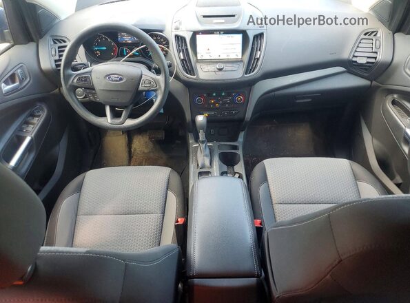 1FMCU0GD8HUB68835 2017 FORD ESCAPE Blue Vista del salpicadero