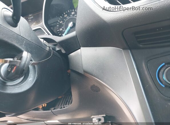 1FMCU0GD8HUB99275 2017 FORD ESCAPE Silver წინა პანელის ხედი