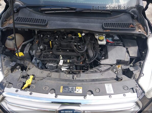 1FMCU0GD8HUC08802 2017 FORD ESCAPE Black უკანა ხედი