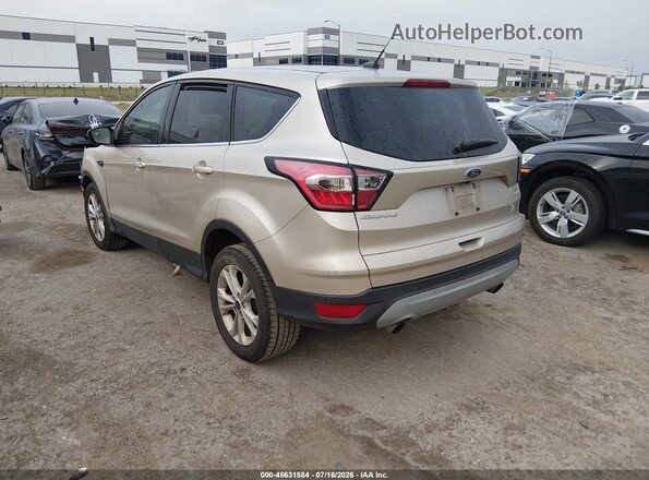 1FMCU0GD8HUC24742 2017 FORD ESCAPE Бежевый Задняя левая четверть
