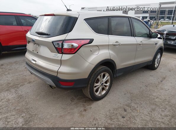 1FMCU0GD8HUC24742 2017 FORD ESCAPE Бежевый Задняя правая четверть