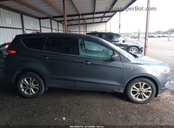 1FMCU0GD8HUC72564 2017 FORD ESCAPE Gray Սալոնի հետևի տեսք