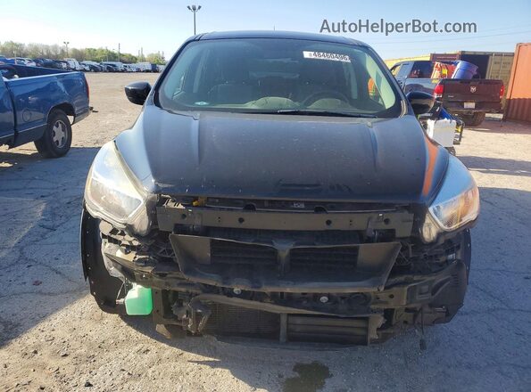 1FMCU0GD8HUC76856 2017 FORD ESCAPE Black Вид спереду