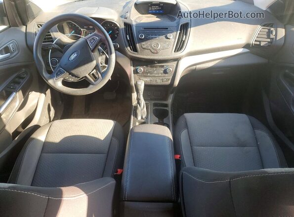 1FMCU0GD8HUC76856 2017 FORD ESCAPE Black Вид панелі приладів