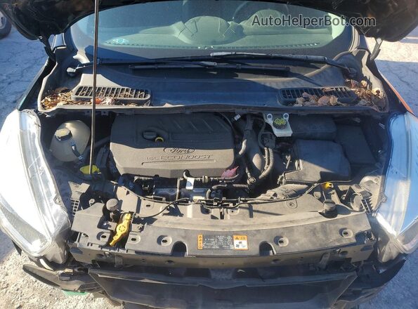 1FMCU0GD8HUC76856 2017 FORD ESCAPE Black Вид підкапотного простору